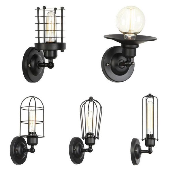 ac 110-220v outdoor indoor retro iron wall lamp cage loft industrial led vintage wall lamp light with frame sconce edison
ac 110-220v outdoor indoor retro iron wall lamp cage loft industrial led vintage wall lamp light with frame sconce edison
