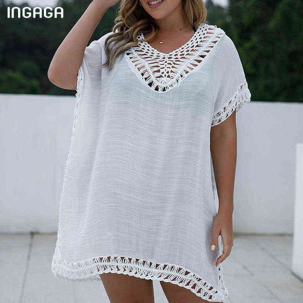 swimsuit ingaga boho dresses woman summer knitted swimsuits woman v-neck women's swimwear hollow out bathing suits summer dress, White;black
swimsuit ingaga boho dresses woman summer knitted swimsuits woman v-neck women's swimwear hollow out bathing suits summer dress, White;black