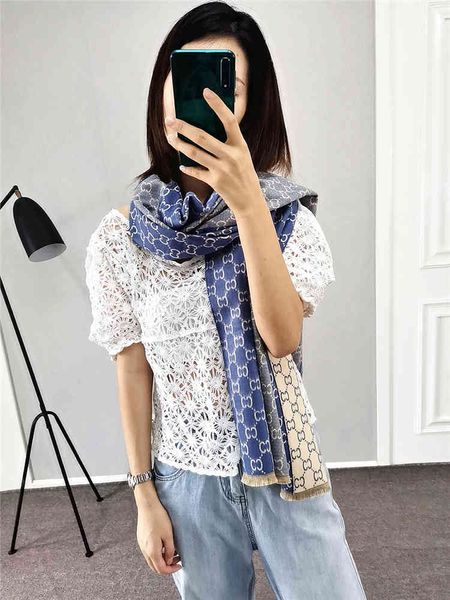 70% off design scarf korean dongdamen new double faced cashmere simple letter versatile shawl products, Blue;gray
70% off design scarf korean dongdamen new double faced cashmere simple letter versatile shawl products, Blue;gray