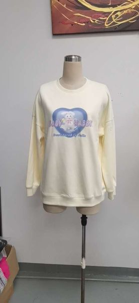 dongguan women's round neck sweater printed batch coat, Black
dongguan women's round neck sweater printed batch coat, Black