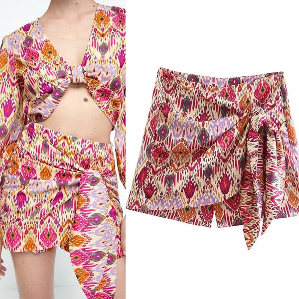 women's shorts multi-color stripe printing skirt trousers 2021 summer fashion beach style wash woven fabric culottes kx188, White;black
women's shorts multi-color stripe printing skirt trousers 2021 summer fashion beach style wash woven fabric culottes kx188, White;black