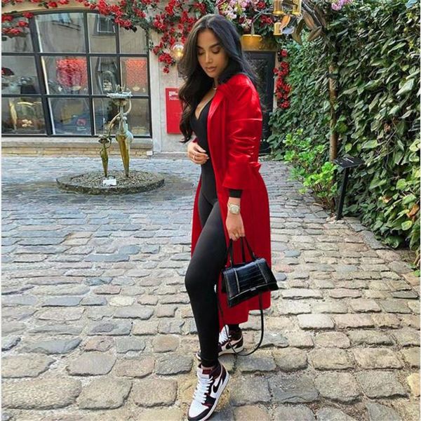 women's trench coats fashion pu leather women full sleeves lapel collar loose casual long with belt pure color female cardigan outerwea, Tan;black
women's trench coats fashion pu leather women full sleeves lapel collar loose casual long with belt pure color female cardigan outerwea, Tan;black