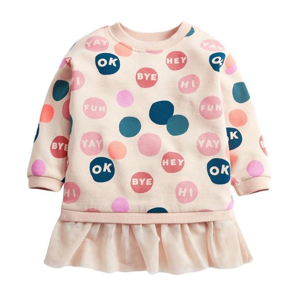 girl's dresses frocks 2021 autumn baby girls fall clothes brand toddler cotton sweater dress dot letter print tulle for kids 2-7 years, Red;yellow
girl's dresses frocks 2021 autumn baby girls fall clothes brand toddler cotton sweater dress dot letter print tulle for kids 2-7 years, Red;yellow