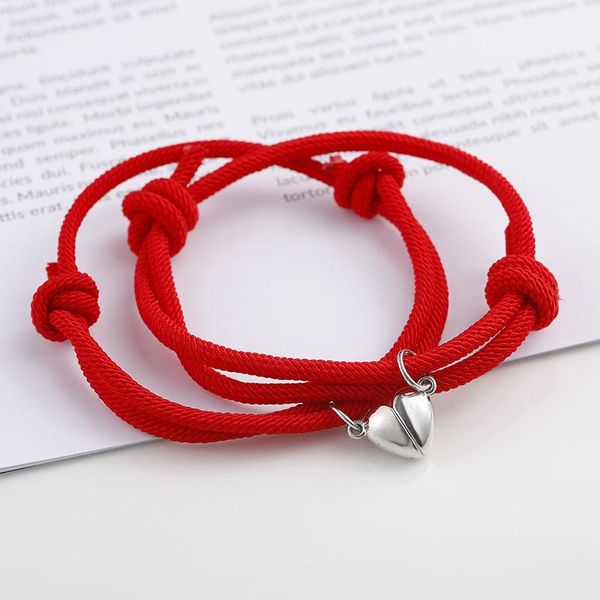 charm bracelets fashion valentines milan matching magnetic knitted friendship couples adjustable cute jewelry xmas gift, Golden;silver
charm bracelets fashion valentines milan matching magnetic knitted friendship couples adjustable cute jewelry xmas gift, Golden;silver