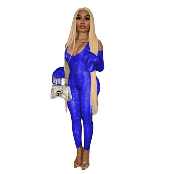 jumpsuit sparking hollow out v neck jumpsuit long flare sleeve skinny high elastic night club autumn romper, Gray
jumpsuit sparking hollow out v neck jumpsuit long flare sleeve skinny high elastic night club autumn romper, Gray