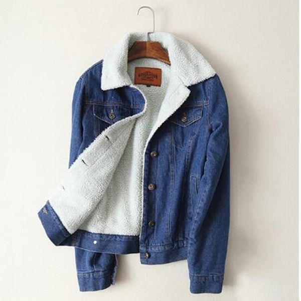 women's trench coats denim winter jacket warm parka bomber jean coat women lamb fur vintage elegant padded outwear female thicken chaqu, Tan;black
women's trench coats denim winter jacket warm parka bomber jean coat women lamb fur vintage elegant padded outwear female thicken chaqu, Tan;black