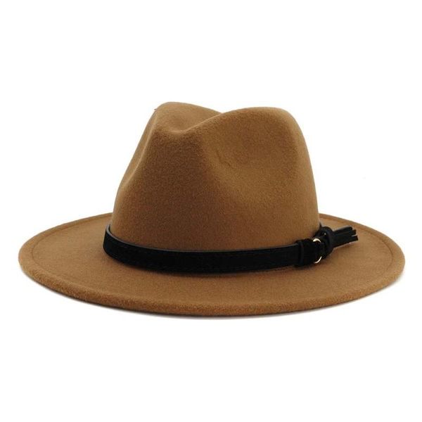 wide brim hats black leather belt decoration felt artificial wool blend simple winter fedora wedding party fashion jazz hat, Blue;gray
wide brim hats black leather belt decoration felt artificial wool blend simple winter fedora wedding party fashion jazz hat, Blue;gray
