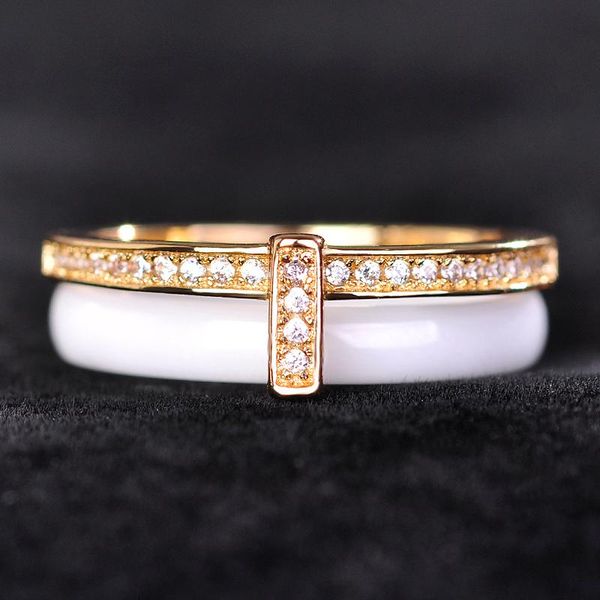 cluster rings blucome fashion copper double zircon ceramics jewelry women girls wedding bridal party finger accessories with gift box, Golden;silver
cluster rings blucome fashion copper double zircon ceramics jewelry women girls wedding bridal party finger accessories with gift box, Golden;silver