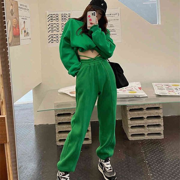 women's two piece pants women autumn winter thick warm fleece tracksuits set sweatshirts o neck hooded sportswear 8ei3, White
women's two piece pants women autumn winter thick warm fleece tracksuits set sweatshirts o neck hooded sportswear 8ei3, White