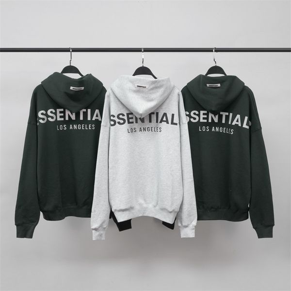 2021fear of god fog double line essentials los angeles limited 3m reflective hoodie men's loose fitting300, Black
2021fear of god fog double line essentials los angeles limited 3m reflective hoodie men's loose fitting300, Black