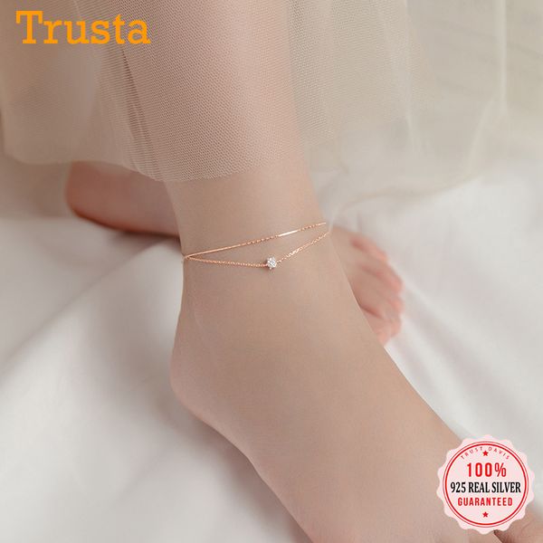 trustdavis fashion genuine 925 sterling silver sweet heart square cz chain anklets for women friend jewelry gift db1300, Red;blue
trustdavis fashion genuine 925 sterling silver sweet heart square cz chain anklets for women friend jewelry gift db1300, Red;blue