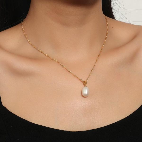 pendant necklaces pearl necklace designed for women water drop shape jewelry fashion banquet prom girlfriend gifts, Silver
pendant necklaces pearl necklace designed for women water drop shape jewelry fashion banquet prom girlfriend gifts, Silver