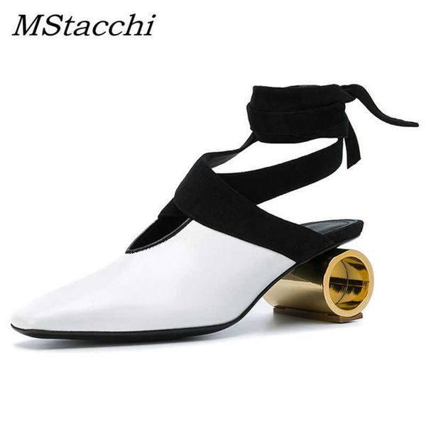 mstacchi kitten heels sandal strange hollow cylinder heels party shoes genuine leather ankle strap sandalia feminina 210624, Black
mstacchi kitten heels sandal strange hollow cylinder heels party shoes genuine leather ankle strap sandalia feminina 210624, Black