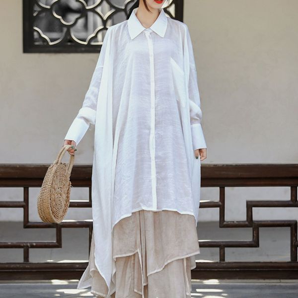 new japan style korean spring summer casual oversize simple irregular color bat lapel sleeve 2021 o8q0, White
new japan style korean spring summer casual oversize simple irregular color bat lapel sleeve 2021 o8q0, White