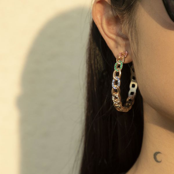 fashion simple trendy alloy exaggerated hollowed out micro inlaid with diamond contrast earrings, Silver
fashion simple trendy alloy exaggerated hollowed out micro inlaid with diamond contrast earrings, Silver