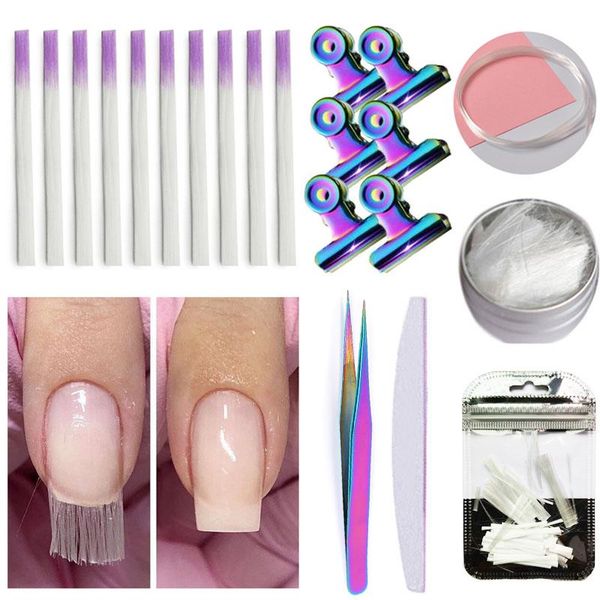 nail art kits fiberglass nails extension kit with tweezers clip file building manicure tools sswell
nail art kits fiberglass nails extension kit with tweezers clip file building manicure tools sswell