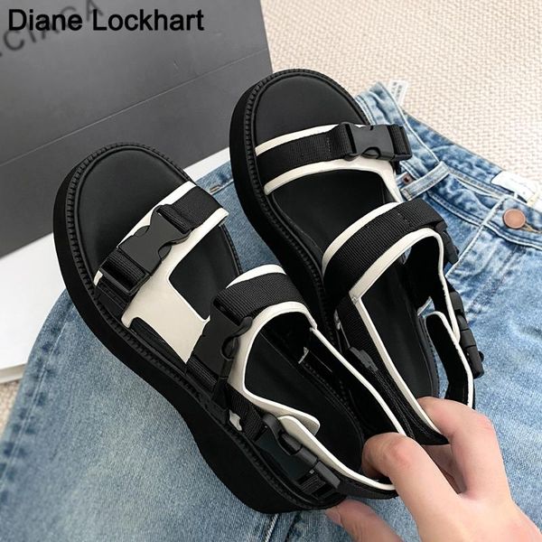 dress shoes high summer sports sandals women platform creepers 6cm heel wedges casual female sandalias mujer sneakers size 33-40, Black
dress shoes high summer sports sandals women platform creepers 6cm heel wedges casual female sandalias mujer sneakers size 33-40, Black