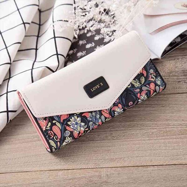wristlet fashion envelope women wallet hit color 3fold flowers printing pu leather long ladies clutch coin phone purse, Red;black
wristlet fashion envelope women wallet hit color 3fold flowers printing pu leather long ladies clutch coin phone purse, Red;black
