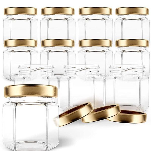 storage bottles & jars hexagon glass premium food-grade. mini with lids for gifts, wedding favors, honey, jams and more
storage bottles & jars hexagon glass premium food-grade. mini with lids for gifts, wedding favors, honey, jams and more