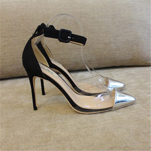 fashion women pumps lady black suede silver pvc strappy pointy toe high heels shoes size33-43 12cm 10cm 8cm
fashion women pumps lady black suede silver pvc strappy pointy toe high heels shoes size33-43 12cm 10cm 8cm