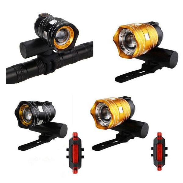 bicycle light t6 led ride a strong light bike at night headlight usb rechargeable aluminum alloy upgrade mount bike accessory
bicycle light t6 led ride a strong light bike at night headlight usb rechargeable aluminum alloy upgrade mount bike accessory