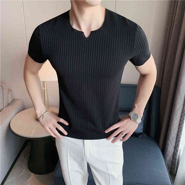 men's t-shirts summer short sleeve t shirt men hollow striep slim round neck t-shirt breathable streetwear casual tees p8w9, White;black
men's t-shirts summer short sleeve t shirt men hollow striep slim round neck t-shirt breathable streetwear casual tees p8w9, White;black