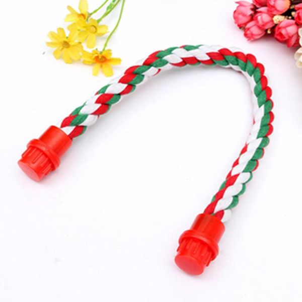other bird supplies durable multicolor climbing training toys braided bungee hanging 44cm funny parrot stand rope
other bird supplies durable multicolor climbing training toys braided bungee hanging 44cm funny parrot stand rope