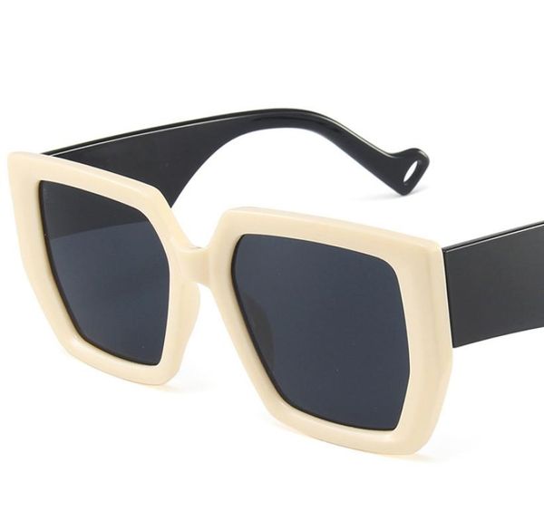 sunglasses 2021 women big square men korean fashion brand design eyelasses double eyewear, White;black
sunglasses 2021 women big square men korean fashion brand design eyelasses double eyewear, White;black