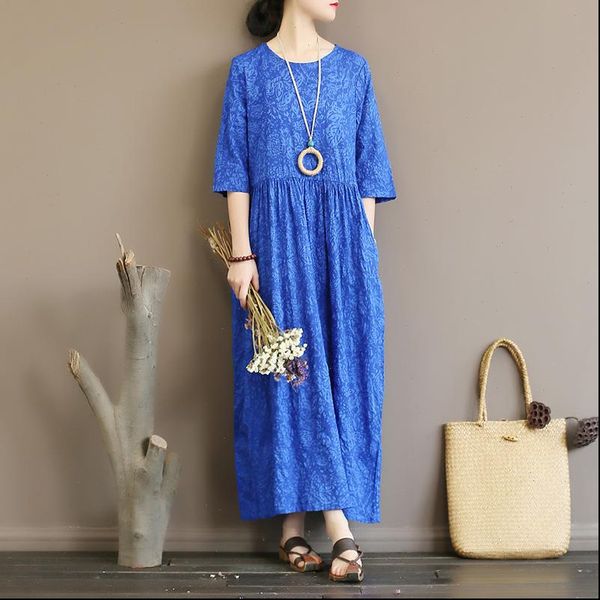 original literature retro womens salt shrink cotton travel holiday dress loose long dress robe summer drop shipping, Black;gray
original literature retro womens salt shrink cotton travel holiday dress loose long dress robe summer drop shipping, Black;gray