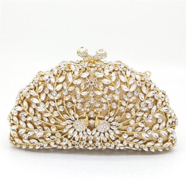 handmade white rhinestone crystal shell shape women evening clutch bags fashion hollow out peacock diamond female dinner handbag
handmade white rhinestone crystal shell shape women evening clutch bags fashion hollow out peacock diamond female dinner handbag