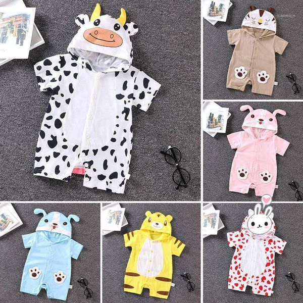 cartoon animal tiger puppy summer baby rompers short sleeve jumpsuit cute born hooded boy girl clothes for children jumpsuits, Blue
cartoon animal tiger puppy summer baby rompers short sleeve jumpsuit cute born hooded boy girl clothes for children jumpsuits, Blue