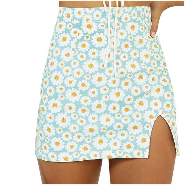 skirts women's flower print high waist skirt fashion women drawstring lrregular mini polyester short #t1g, Black
skirts women's flower print high waist skirt fashion women drawstring lrregular mini polyester short #t1g, Black