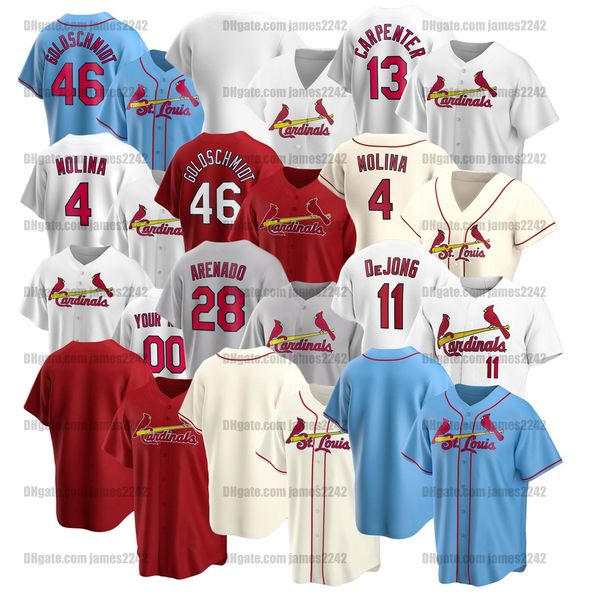 custom men women youth 28 nolan arenado baseball jersey 46 paul goldschmidt 4 yadier molina 13 matt carpenter 11 paul dejong 1 ozzie smith 7, Blue;black
custom men women youth 28 nolan arenado baseball jersey 46 paul goldschmidt 4 yadier molina 13 matt carpenter 11 paul dejong 1 ozzie smith 7, Blue;black
