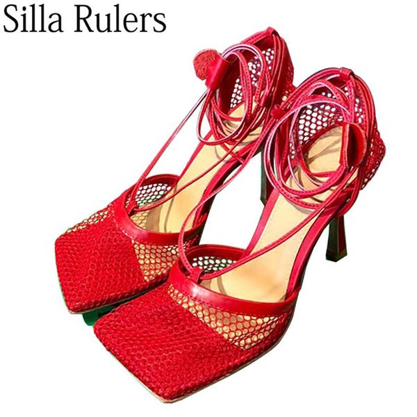 new summer square toe mesh ankle strap sandals woman high heels genuine leather summer gladiator sandals woman party shoes women, Black
new summer square toe mesh ankle strap sandals woman high heels genuine leather summer gladiator sandals woman party shoes women, Black