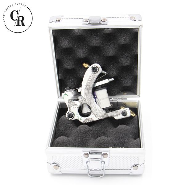 new arrival coil tattoo machine guns 10 wraps tattoo gun & aluminum alloy tattoo machine box for supplies
new arrival coil tattoo machine guns 10 wraps tattoo gun & aluminum alloy tattoo machine box for supplies