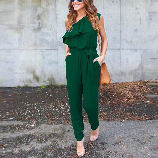 women's jumpsuits & rompers ly women summer ruffle off shoulder chiffon jumpsuit sleeveless long playsuit overalls vk-ing, Black;white
women's jumpsuits & rompers ly women summer ruffle off shoulder chiffon jumpsuit sleeveless long playsuit overalls vk-ing, Black;white