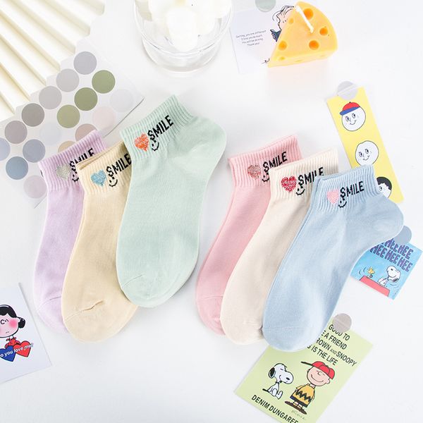 socks ship women's summer korean college style all cotton net red lovely versatile love, Black;white
socks ship women's summer korean college style all cotton net red lovely versatile love, Black;white