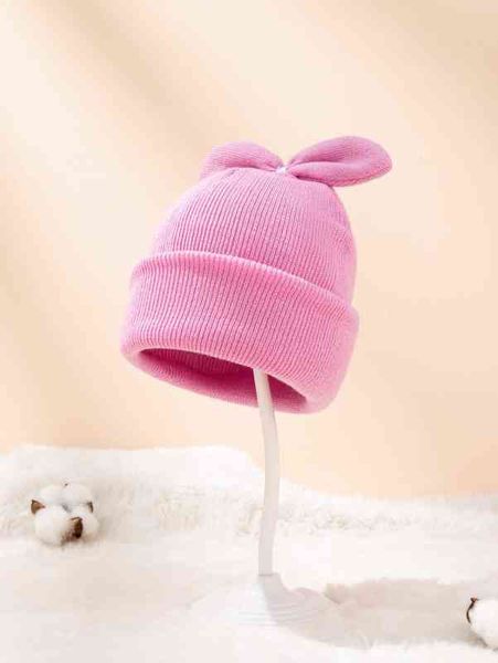 baby ear decor knit beanie she02, Yellow
baby ear decor knit beanie she02, Yellow