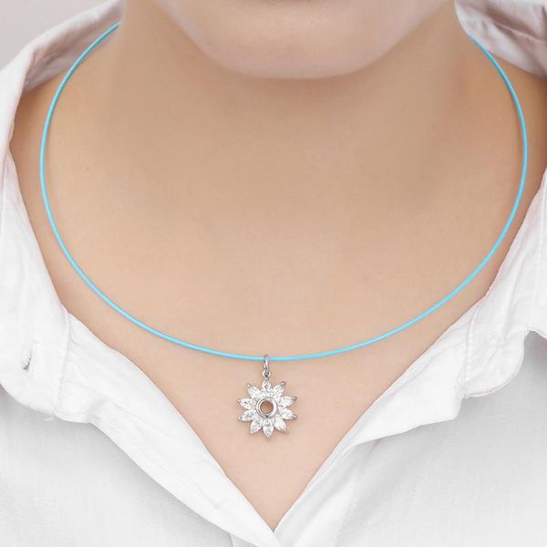 pendant necklaces beautiful elegant natural zircon hollow flower choker necklace 5 colors stainless steel chain women collar jewelry, Silver
pendant necklaces beautiful elegant natural zircon hollow flower choker necklace 5 colors stainless steel chain women collar jewelry, Silver