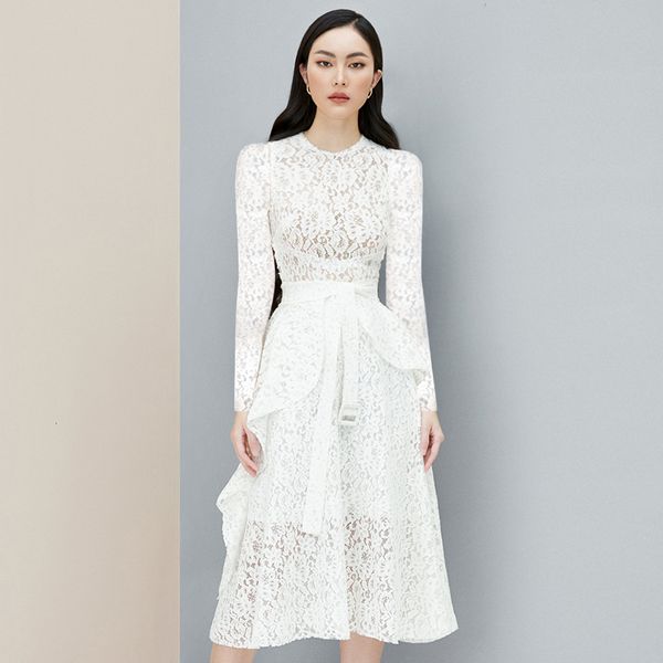 2021 new winter women white lace long sleeve lady o neck midi fashion celebrity evening runway club party u8q6, Black;gray
2021 new winter women white lace long sleeve lady o neck midi fashion celebrity evening runway club party u8q6, Black;gray