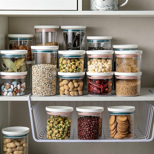 storage bottles & jars 4pcs transparent plastic boxes kitchen sealed containers with cover
storage bottles & jars 4pcs transparent plastic boxes kitchen sealed containers with cover