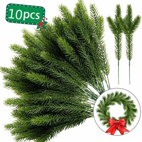 10pcs flone artificial pine needles simulation plant flower arranging accessories for christmas trees decorations home decore
10pcs flone artificial pine needles simulation plant flower arranging accessories for christmas trees decorations home decore