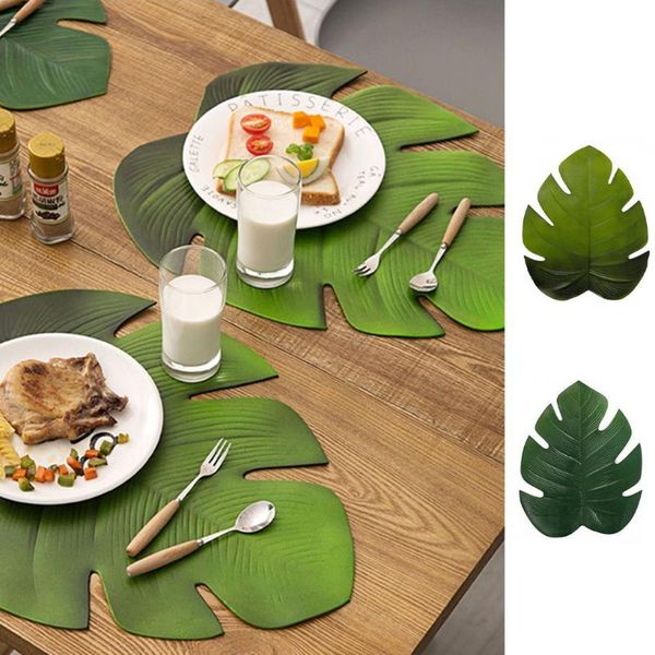 mats & pads 2 pieces tablecloth sheet leaf shape eva insulation mat simulation tropical palm pad table kitchen accessories
mats & pads 2 pieces tablecloth sheet leaf shape eva insulation mat simulation tropical palm pad table kitchen accessories
