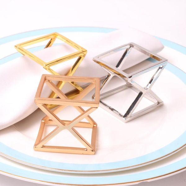 napkin rings 12pcs/ metal geometric figure ring table decoration for el reception wedding banquet holiday party
napkin rings 12pcs/ metal geometric figure ring table decoration for el reception wedding banquet holiday party