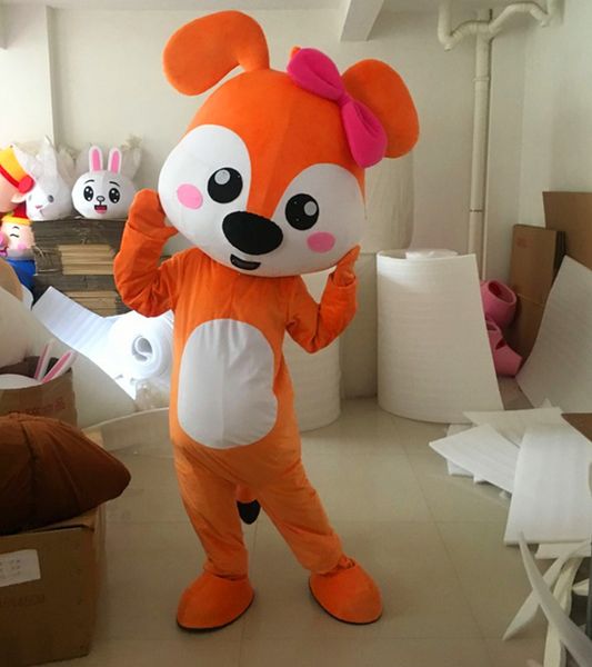 mascot costumes dog mascot character costume dog cosplay outfits size fancy dress suit cartoon mascot, Black;red
mascot costumes dog mascot character costume dog cosplay outfits size fancy dress suit cartoon mascot, Black;red