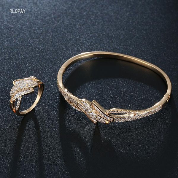 bangle copper bracelets and rings with cross border square zircon gold plated jewelry luxury ring sets for women, Black
bangle copper bracelets and rings with cross border square zircon gold plated jewelry luxury ring sets for women, Black