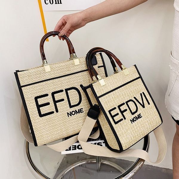 design bags personalized woven handbag women's summer new high-capacity single shoulder bag fashion letter tote bag messenger
design bags personalized woven handbag women's summer new high-capacity single shoulder bag fashion letter tote bag messenger