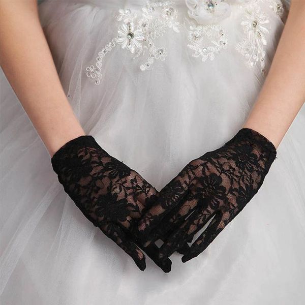 five fingers gloves 1pair female lace bride dress spring summer women' thin sunscreen short uv protection, Blue;gray
five fingers gloves 1pair female lace bride dress spring summer women' thin sunscreen short uv protection, Blue;gray