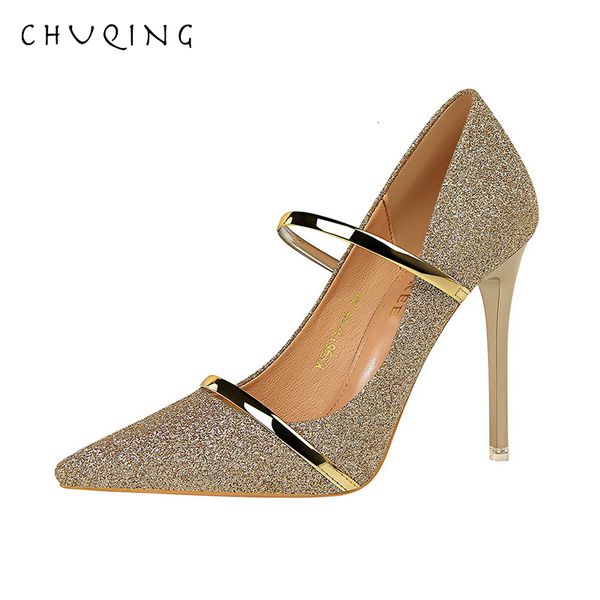 2021 new chuqing high heels shallow mouth pointed sequin cloth slim high-heeled word with a single shoe y61n, Black
2021 new chuqing high heels shallow mouth pointed sequin cloth slim high-heeled word with a single shoe y61n, Black