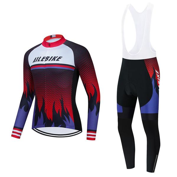 racing sets ailebike winter bicycle set bike cycling team 2021 thermal fleece long sleeve sportswear autumn pro jersey suit for men, Black;blue
racing sets ailebike winter bicycle set bike cycling team 2021 thermal fleece long sleeve sportswear autumn pro jersey suit for men, Black;blue